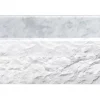33" Carrara White Marble Farmhouse Kitchen Sink, Chiseled Front, Single Bowl, KF332010SB-BE-CW