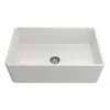 Crestwood 30" Fireclay Farmhouse Sink, White, CW-CL-30-WHITE