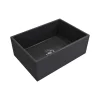 Crestwood 27" Fireclay Farmhouse Sink, Charcoal, CW-MOD-27-CHARCOAL