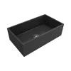 Crestwood 33" Fireclay Farmhouse Sink, Charcoal, CW-MOD-33-CHARCOAL