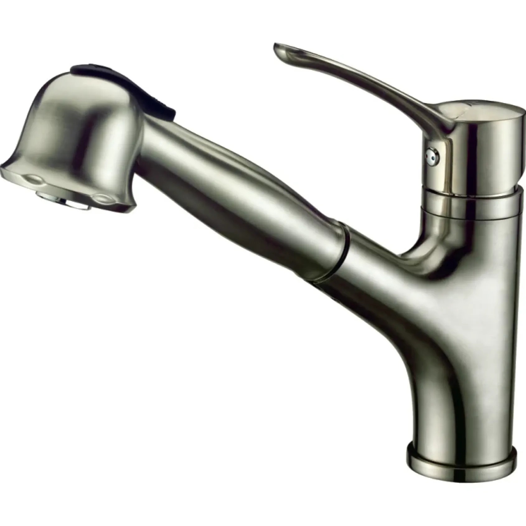 Dawn 9" 1.8 GPM Pull Out Kitchen Faucet, Brushed Nickel, AB50 3712BN