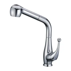 Dawn 14" 1.8 GPM Pull Out Kitchen Faucet, Chrome, AB50 3079C