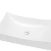 Dawn 26" Ceramic Vessel Sink, White, Rectangle, CASN148000