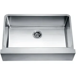 Dawn 33" Stainless Steel Single Bowl Farmhouse Apron Sink, DAF3320