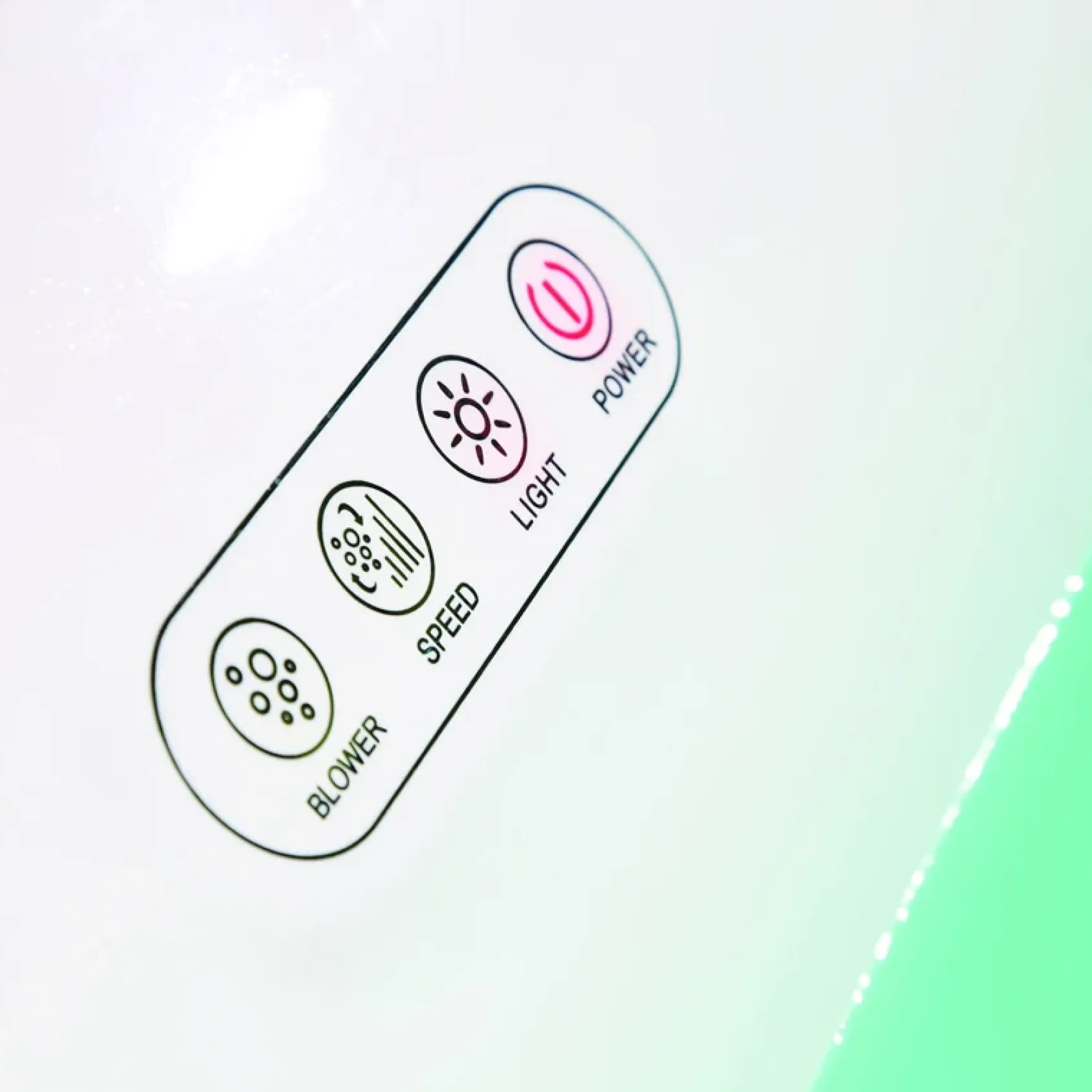 Eago 75" Acrylic Free Standing Oval Air Bubble Bathtub, White, AM1900