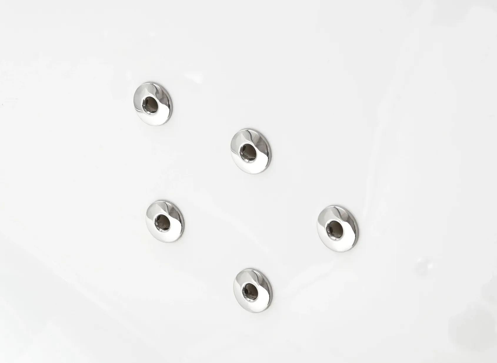 Eago 71" Acrylic Free Standing Rectangle Bathtub, White, AM152ETL-6