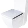 EAGO Plastic, White, R-336SEAT Replacement Soft Closing Toilet Seat for TB336