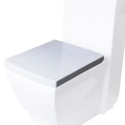 EAGO Plastic, White, R-336SEAT Replacement Soft Closing Toilet Seat for TB336