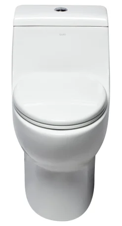 EAGO Plastic, White, R-358SEAT Replacement Soft Closing Toilet Seat for TB358