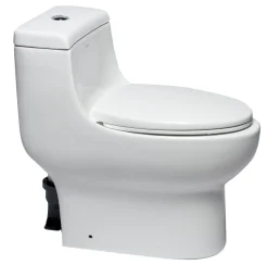 EAGO Plastic, White, R-358SEAT Replacement Soft Closing Toilet Seat for TB358