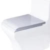 EAGO Plastic, White, R-356SEAT Replacement Soft Closing Toilet Seat for TB356