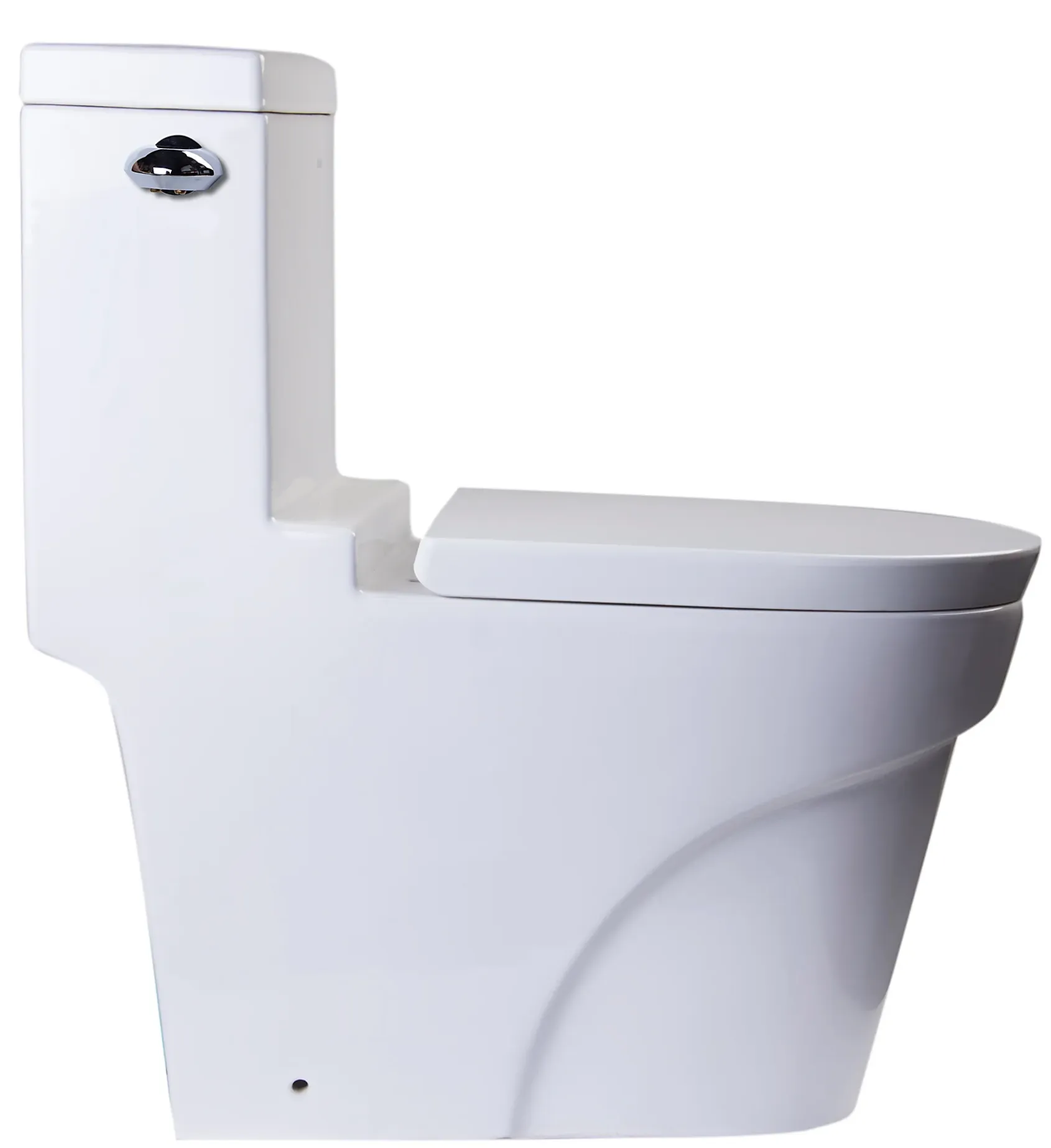 EAGO Plastic, White, R-326SEAT Replacement Soft Closing Toilet Seat for TB326