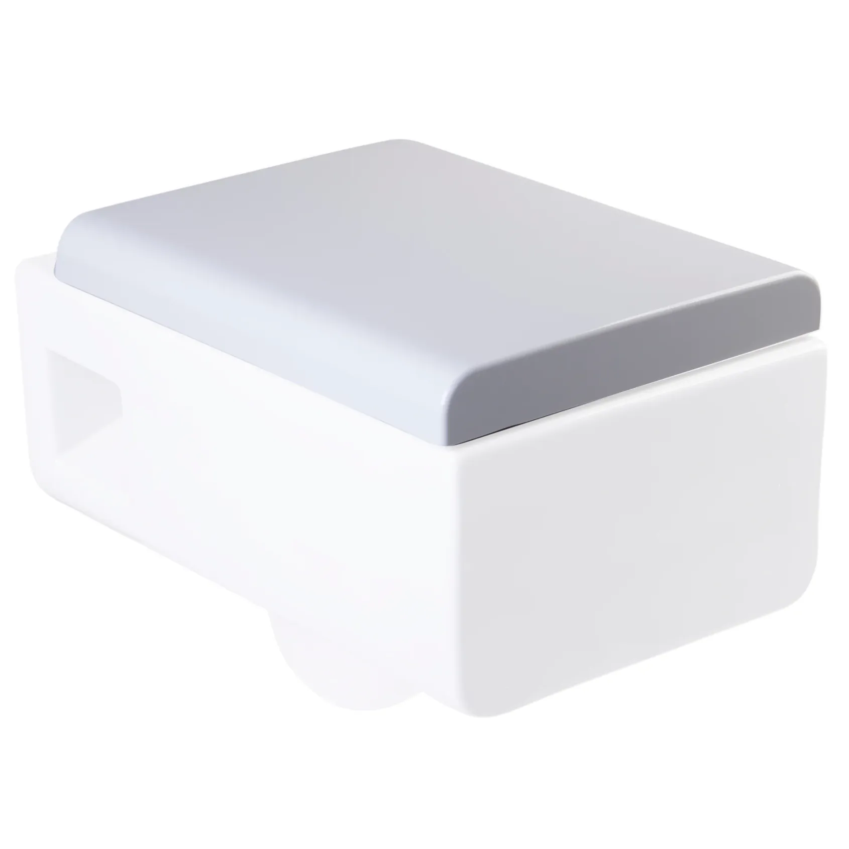 EAGO Plastic, White, R-333SEAT Replacement Soft Closing Toilet Seat for WD333