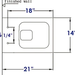EAGO Plastic, White, R-333SEAT Replacement Soft Closing Toilet Seat for WD333