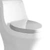 EAGO Plastic, White, R-133SEAT Replacement Soft Closing Toilet Seat for TB133