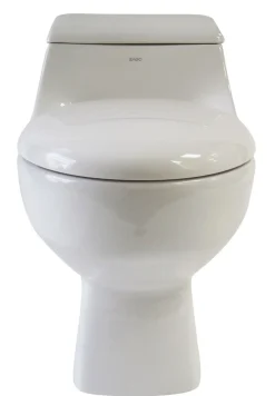 EAGO Porcelain, White, TB108 One Piece High Efficiency Low Flush Eco-Friendly Ceramic Toilet