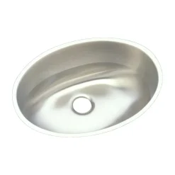 Elkay Asana 18" Stainless Steel Bathroom Sink, Lustrous Satin, ELUH1511