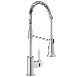 Elkay Avado Lever Handle Semiprofessional Spout Brass ADA Kitchen Faucet, Chrome, LKAV2061CR