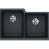 Elkay Classic 33" Quartz Kitchen Sink, 50/50 Double Bowl, Dusk Gray, ELGU250RGY0