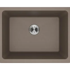 Elkay Classic 25" Quartz Laundry Sink, Greige, ELGU251912PDGR0