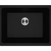 Elkay Classic 25" Quartz Laundry Sink, Black, ELGU251912PDBK0