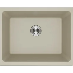 Elkay Classic 25" Quartz Laundry Sink, Bisque, ELGU251912PDBQ0