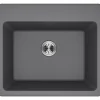 Elkay Classic 25" Quartz Laundry Sink, Greystone, ELG252212PDGS0
