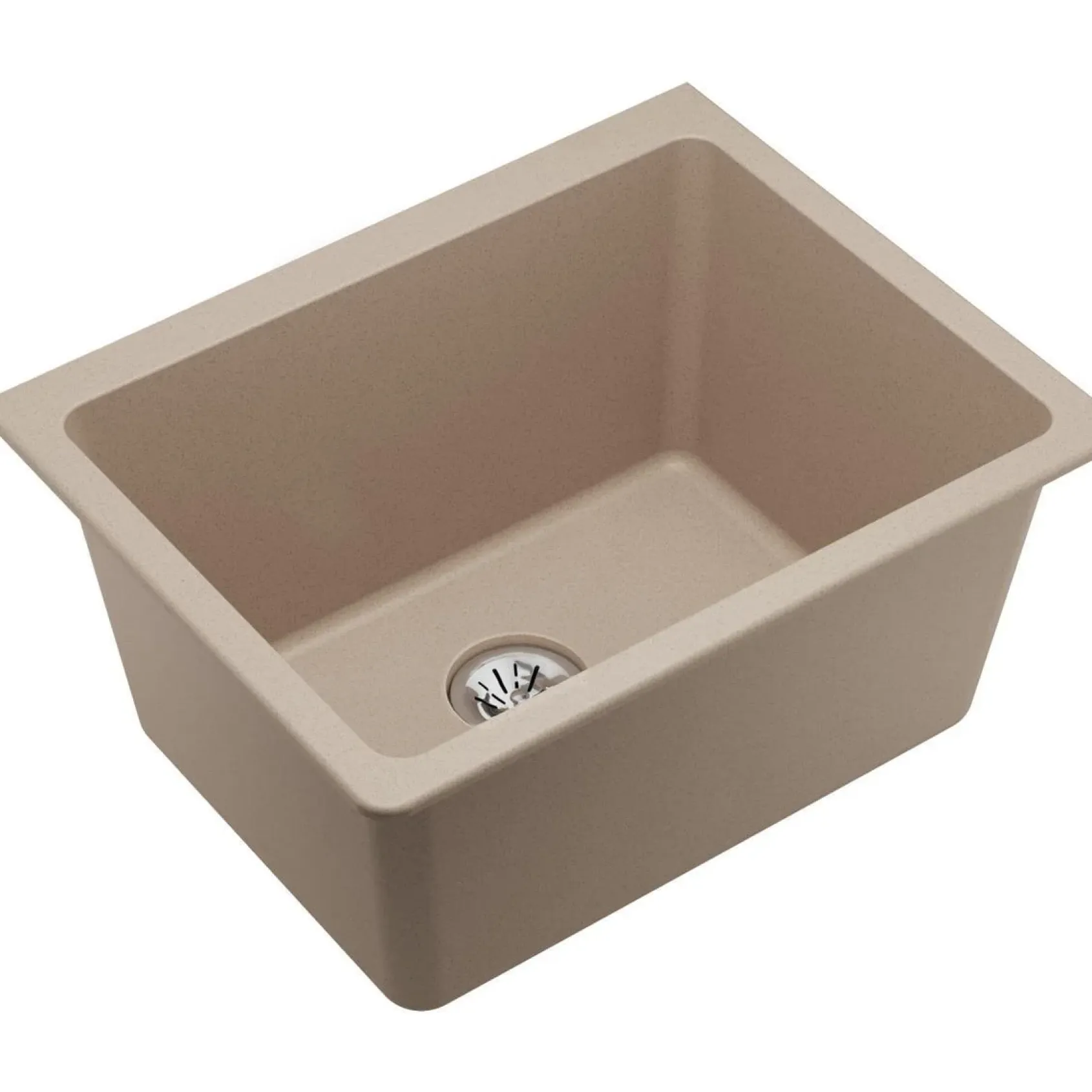 Elkay Classic 25" Quartz Laundry Sink, Putty, ELGU251912PDPT0