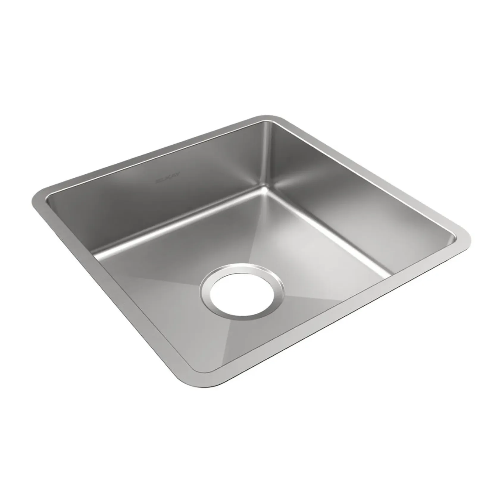 Elkay Crosstown 17" Rectangle Stainless Steel ADA Bar/Prep Sink, Polished Satin, 18 Gauge, ECTRUAD151550