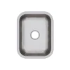 Elkay Dayton 17" Stainless Steel Bar Sink, Radiant Satin, DXUH1618