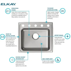 Elkay Lustertone Classic 22
