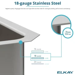 Elkay Lustertone Classic 22