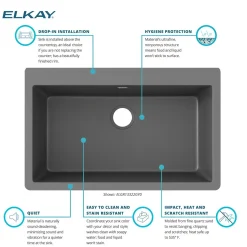 Elkay Quartz Classic 33