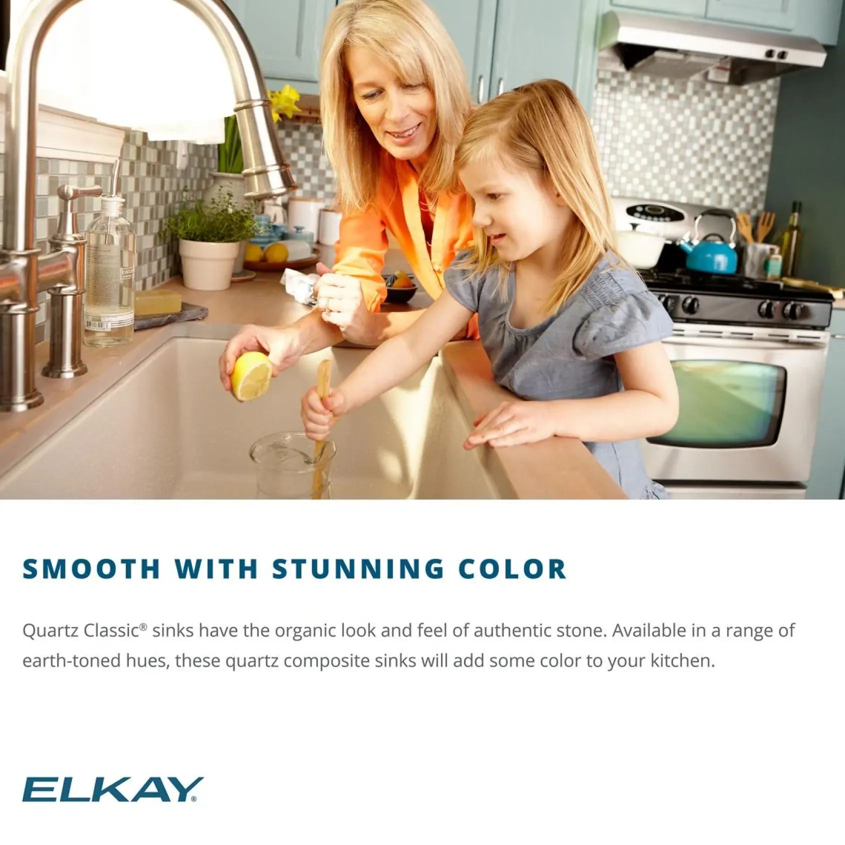 Elkay Quartz Classic 16" Rectangular Quartz Bar/Prep Sink Kit, Black, ELG1616BK0C