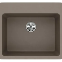 Elkay Classic 25" Quartz Kitchen Sink, Greige, ELG2522GR0