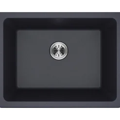 Elkay Classic 25" Quartz Laundry Sink, Dusk Gray, ELGU251912PDGY0