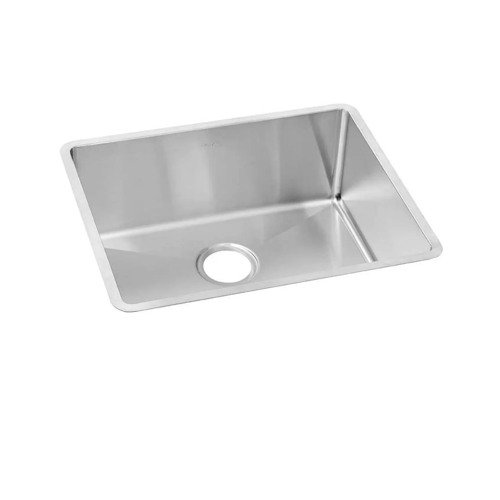 Elkay Crosstown 23" Stainless Steel Kitchen Sink, 18 Gauge, Polished Satin, ECTRU21179T