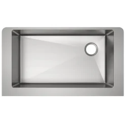 Elkay Crosstown 36" Stainless Steel Farmhouse Kitchen Sink, 18 Gauge, Polished Satin, ECTRUF30179R