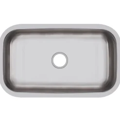 Elkay Dayton 31" Stainless Steel Kitchen Sink, 18 Gauge, Radiant Satin, DXUH2816