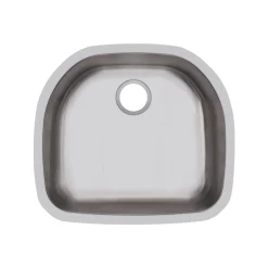 Elkay Dayton 24" Stainless Steel Kitchen Sink, 18 Gauge, Radiant Satin, DXUH2118
