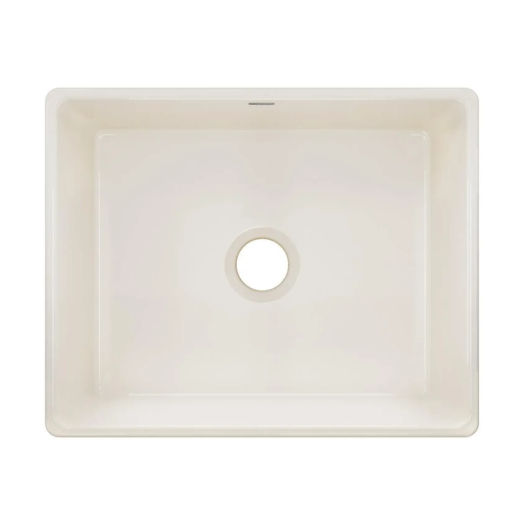 Elkay 24" Fireclay Farmhouse Kitchen Sink, Biscuit, SWUF2520BI