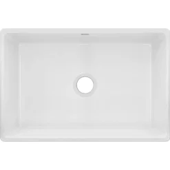Elkay 30" Fireclay Farmhouse Kitchen Sink, White, SWUF28179WH