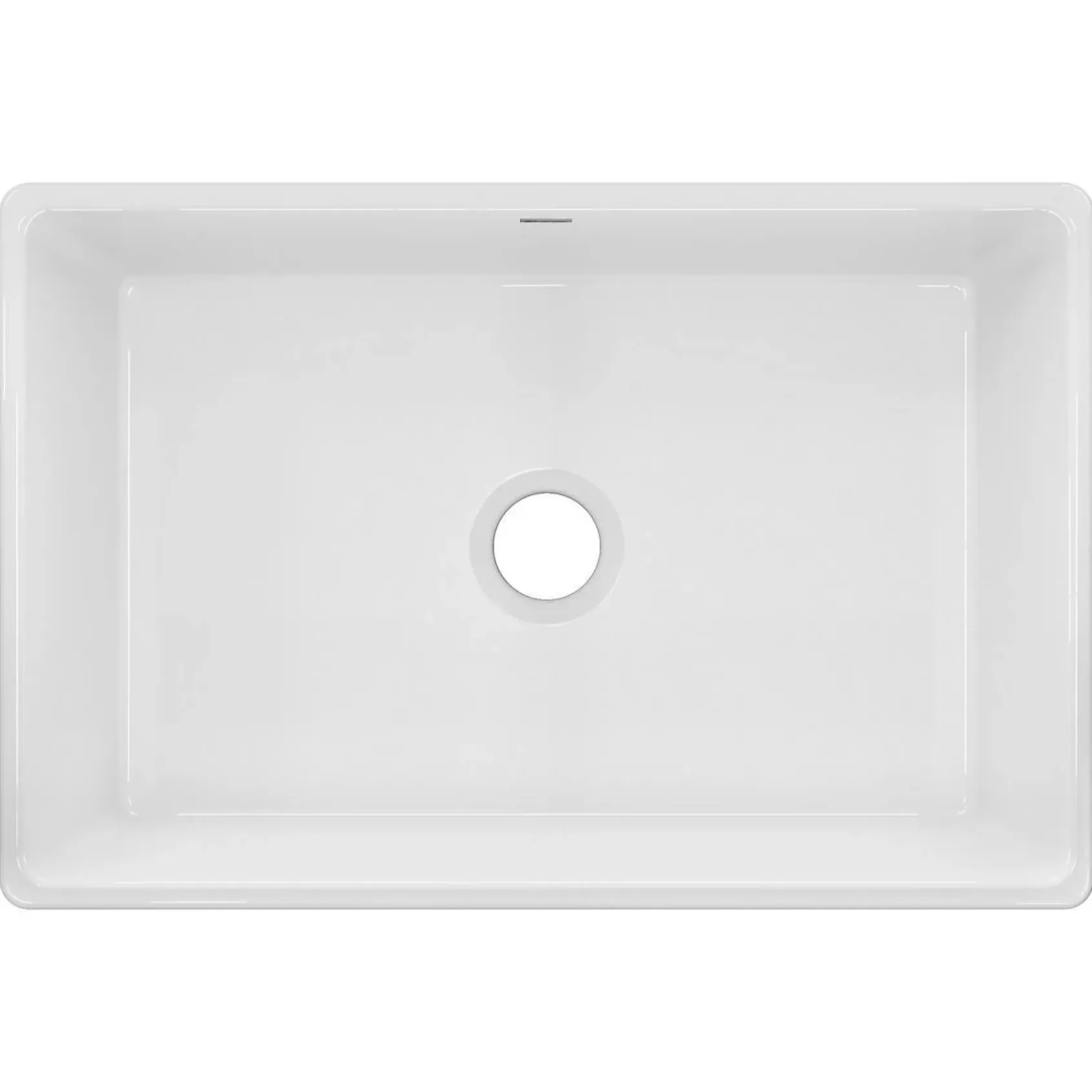 Elkay 30" Fireclay Farmhouse Kitchen Sink, White, SWUF28179WH