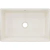Elkay 30" Fireclay Farmhouse Kitchen Sink, Biscuit, SWUF28179BI
