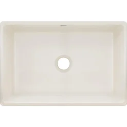 Elkay 30" Fireclay Farmhouse Kitchen Sink, Biscuit, SWUF28179BI