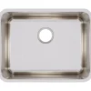 Elkay Lustertone Classic 24" Stainless Steel Kitchen Sink, 18 Gauge, Lustrous Satin, ELUH211510