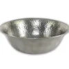 Houzer 16" Copper Bathroom Vessel Sink, Pewter, HW-SIE2V