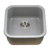 Houzer 19" Fireclay Undermount Bar Sink, Grey, Platus Series, PTB-1919 GR
