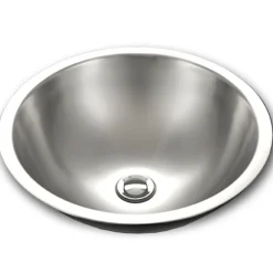 Houzer 16" Stainless Steel Undermount Bathroom Sink, CVT-1645-1