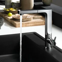 Houzer Ascend Pull Out Kitchen Faucet Oil Rubbed Bronze, ASCPO-460-OB
